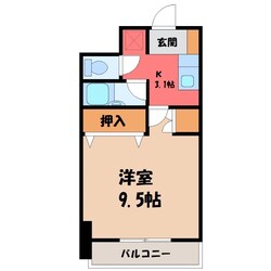 東宿郷駅 徒歩3分 7階の物件間取画像